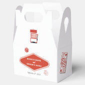 Las Vegas Casino bestemming bruiloft rood wit Bedankdoosjes (Geopend)