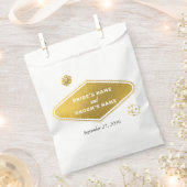 Las Vegas Casino Bestemming Wedding Gold Bedankzakje (Geknipt)