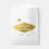 Las Vegas Casino Bestemming Wedding Gold Bedankzakje (Voorkant)