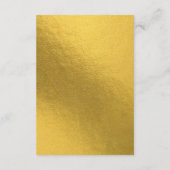 Las Vegas Casino Bestemming Wedding Gold Informatiekaartje (Achterkant)