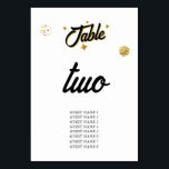 Las Vegas Casino Bestemming Wedding Gold Kaart<br><div class="desc">Een unieke hand getekend Las Vegas Casino thema bruiloft ontwerp. Een moderne bestemming Las Vegas, Nevada bruiloft thema met speelkaarten, casino gokken thema illustraties. Een faux gouden Las Vegas bruiloft Tafel Nummer kaart ontwerp ideaal voor casino thema bruiloften. Bijpassende huwelijksuitnodigingen en andere briefpapier items zijn ook beschikbaar. Pas het nummer...</div>