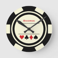 Las Vegas Casino Black of White Poker Chip