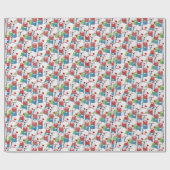 Las Vegas Casino Blackjack Kaarten en chips Cadeaupapier (Vlak)