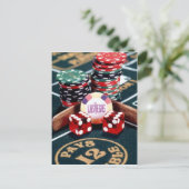 Las Vegas Casino Briefkaart (Staand voorkant)