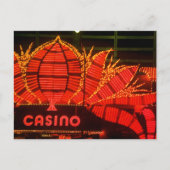 Las Vegas Casino Briefkaart (Voorkant)