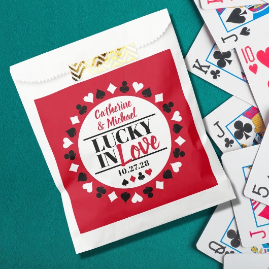 Las Vegas Casino Bruiloft Lucky In Love Bedankzakje