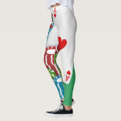Las Vegas Casino Card Game Blackjack Poker Leggings (Links)