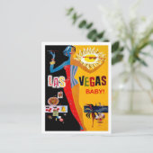 Las Vegas, Casino Collage, briefkaart voor oldtime (Staand voorkant)
