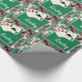 Las Vegas Casino Dice Aces Game Table Cadeaupapier (Hoek)