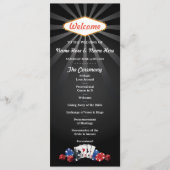 Las Vegas Casino Dobbelstenen Kaarten Huwelijkspro (Voorkant)