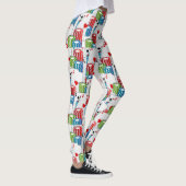 Las Vegas Casino Kaart Spel Blackjack Poker Leggings (Rechts)