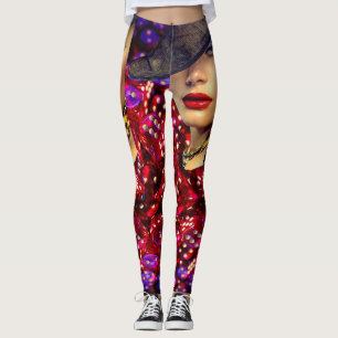 Las Vegas Casino Lady Luck met Dice Leggings