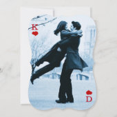 Las Vegas Casino Modern Chic Foto BESPAAR DE DATUM Save The Date (Achterkant)