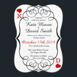 Las Vegas Casino Modern Chique Foto Bruiloft Uitno Kaart<br><div class="desc">Geweldig voor uw Casino / Las Vegas / Monte Carlo thema bruiloft of andere viering. Een totaal unieke en nieuwe manier om je vrienden en familie uit te nodigen om mee te doen aan de grote date! Kan ook worden gebruikt als Aankondigingen zodra u terugkeert. Personaliseer het met de initialen...</div>