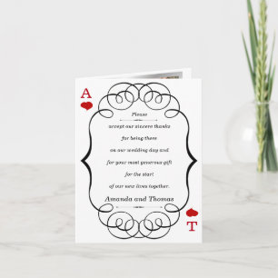 Las Vegas Casino Moderne Chique Foto DANK U Bedankkaart