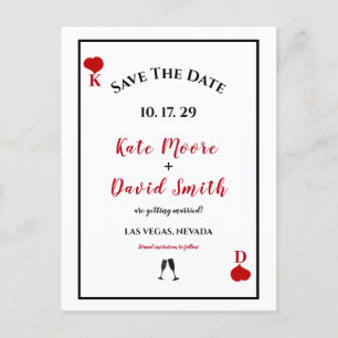 Las Vegas Casino Moderne Chique Foto DE DATUM OPSL Aankondigingskaart