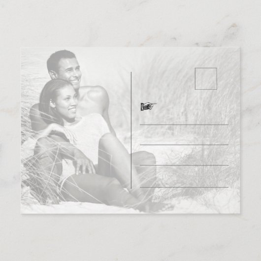 Las Vegas Casino Moderne Chique Foto DE DATUM OPSL Aankondigingskaart (Achterkant)