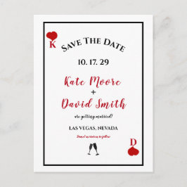 Las Vegas Casino Moderne Chique Foto DE DATUM OPSL Aankondigingskaart