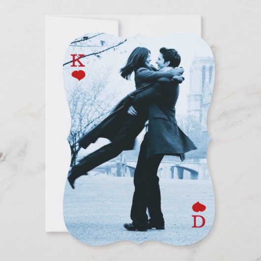 Las Vegas Casino Moderne Chique Foto DE DATUM OPSL Save The Date (Achterkant)