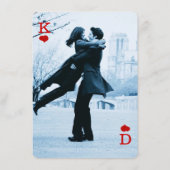 Las Vegas Casino Moderne chique foto De datum opsl Save The Date (Achterkant)