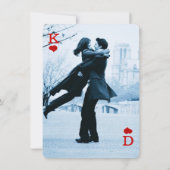 Las Vegas Casino Moderne chique foto De datum opsl Save The Date (Achterkant)