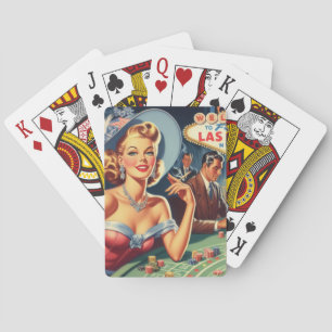  Las Vegas Casino Pin Up Pokerkaarten