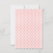 Las Vegas Casino Poker Cards Wedding RSVP Kaart (Achterkant)