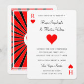 Las Vegas Casino Poker-spelkaart Kaart (Voorkant / Achterkant)