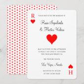 Las Vegas Casino Poker-spelkaart Kaart (Voorkant / Achterkant)