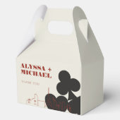 Las Vegas Casino Skyline Wedding Bedankdoosjes (Voorkant)