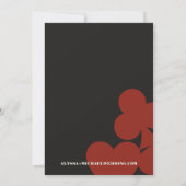 Las Vegas Casino Skyline Wedding Sla de datum op Kaart (Achterkant)