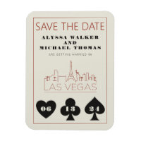 Las Vegas Casino Skyline Wedding Sla de datum op