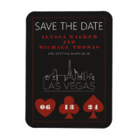 Las Vegas Casino Skyline Wedding Sla de datum op