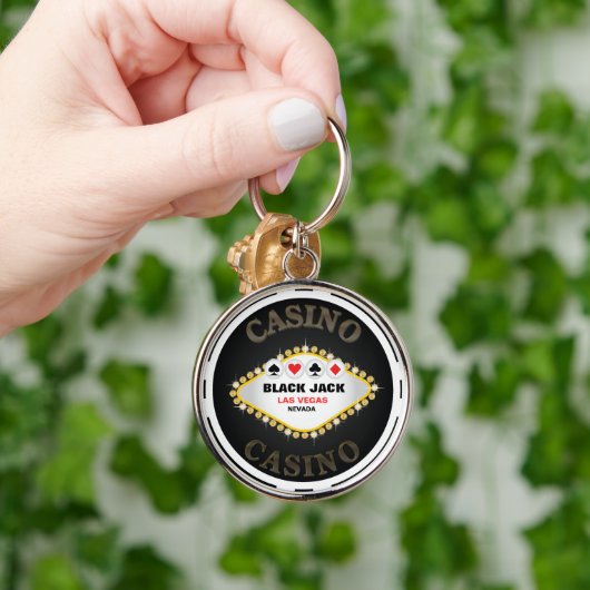 Las Vegas Casino Sleutelhanger (Hand)