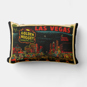 Las Vegas Casino Strip Lumbar Pillow Kussen