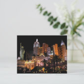 Las Vegas Casino Strip, Nevada Post Card Briefkaart (Staand voorkant)