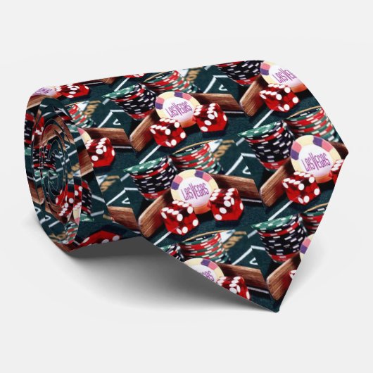 Las Vegas Casino Stropdas (Opgerold)