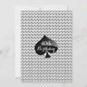 Las Vegas Casino Verrassingsfeest Kaart (Achterkant)