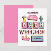 Las Vegas casino vrijgezellenfeestje Kaart (Voorkant / Achterkant)