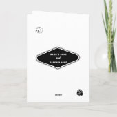 Las Vegas Casino Wedding Order of Service Programma (Achterkant)