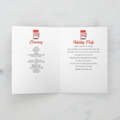 Las Vegas Casino Wedding Order of Service Programma (Binnen)