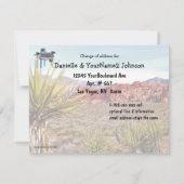 Las Vegas Change of Address Aankondiging (Achterkant)