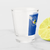 Las Vegas city flag Shot Glas (Links)