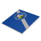 Las Vegas city flag Tegeltje (Zijkant)