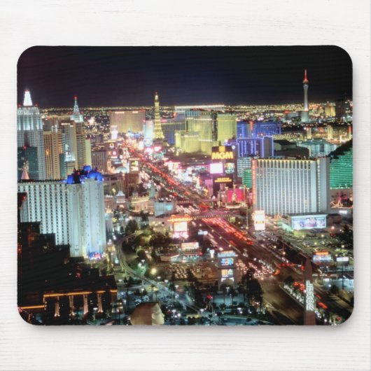 Las Vegas City Mousepad Muismat (Voorkant)