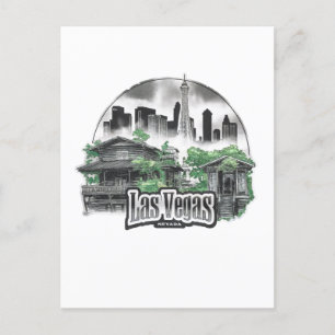Las Vegas City Nevada Verenigde Staten Briefkaart