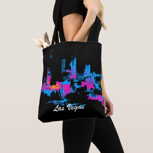 Las Vegas Cityscape Tote Bag (Dichtbij)