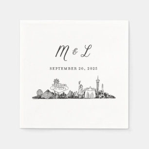 Las Vegas Cocktail servetten