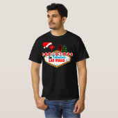 Las Vegas Colorful Kerstmis T-shirt (Voorkant volledig)