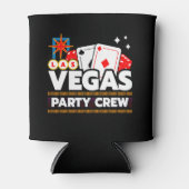 Las Vegas Crew Party Squad Vegas Trip Las Vegas Blikjeskoeler (Voorkant)